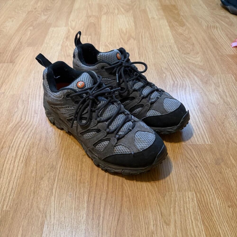 Merrell Men's Black and Grey Trainers